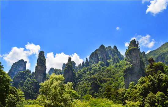 张家界十里画廊风景区
